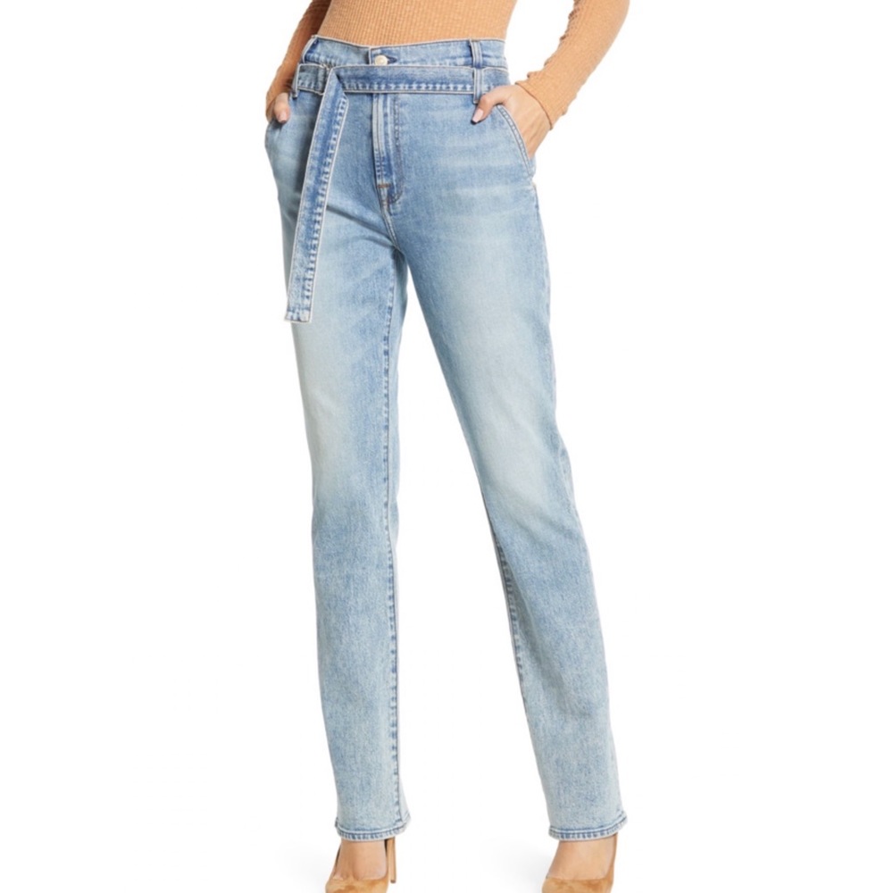 7 For All Mankind Paperbag Waist Jeans